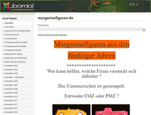 Tablet Screenshot of margarinefiguren.de